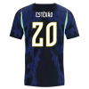 Estevao Brazil 2026/27 Nike Authentic Away Jersey Estevao Brazil 2026/27 Nike Authentic Away Jersey