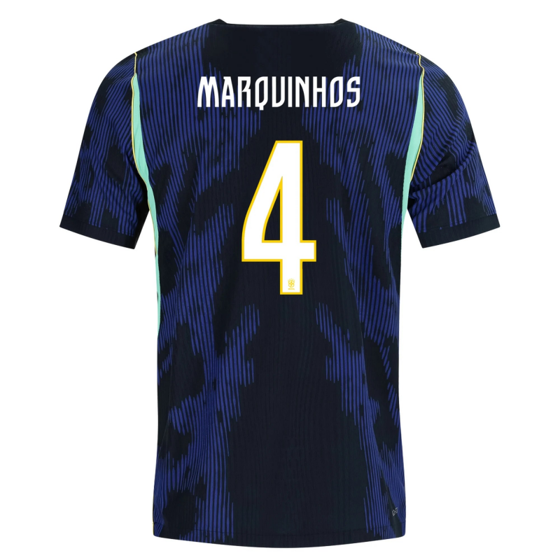 Marquinhos Brazil 2026/27 Nike & Jordan Authentic Away Jersey