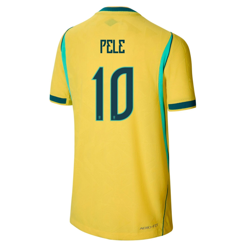 Pele Brazil 2026/27 Nike Youth Authentic Home Jersey