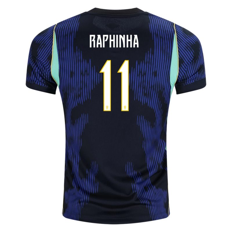 Raphinha Brazil 2026/27 Nike Youth Authentic Away Jersey Raphinha Brazil 2026/27 Nike Youth Authentic Away Jersey