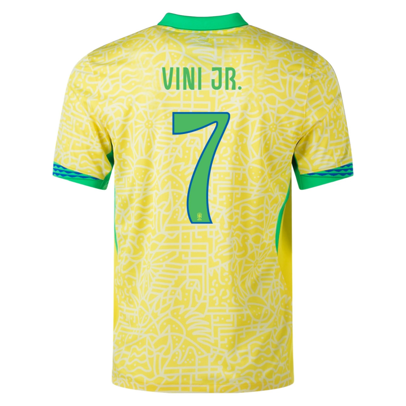 Vinicius Jr – Brazil 24/25 Authentic Home Jersey Vinicius Jr – Brazil 24/25 Authentic Home Jersey