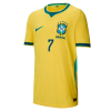 Vinicius Junior Brazil 2026/27 Nike Youth Authentic Home Jersey Vinicius Junior Brazil 2026/27 Nike Youth Authentic Home Jersey