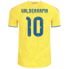 Carlos Valderrama Colombia 26/27 Authentic Home Jersey Carlos Valderrama Colombia 26/27 Authentic Home Jersey