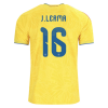 Jefferson Lerma Colombia 2026/27 Adidas Home Jersey Jefferson Lerma Colombia 2026/27 Adidas Home Jersey