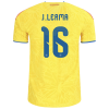 Jefferson Lerma Colombia 26/27 Authentic Home Jersey Jefferson Lerma Colombia 26/27 Authentic Home Jersey