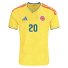Juan Fernando Quintero Colombia 26/27 Home Jersey