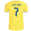 Luis Díaz Colombia 26/27 Authentic Home Jersey Luis Díaz Colombia 26/27 Authentic Home Jersey